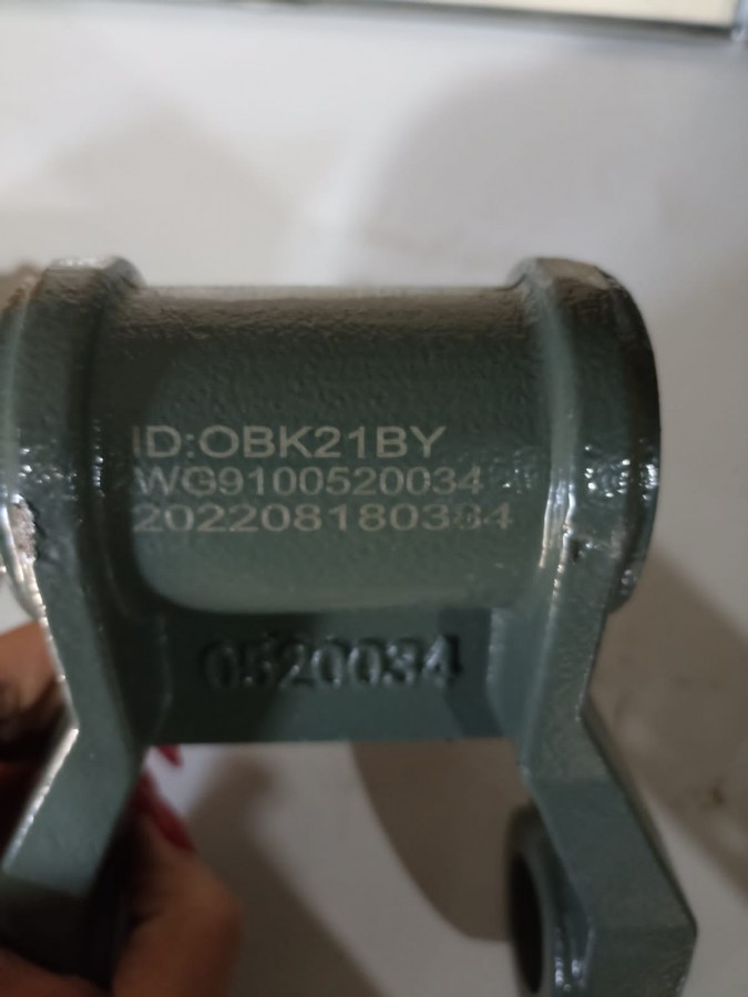 Серьга передней рессоры задняя (90мм) Howo T5G 8х4